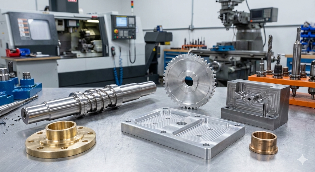 旋盤・フライス加工品